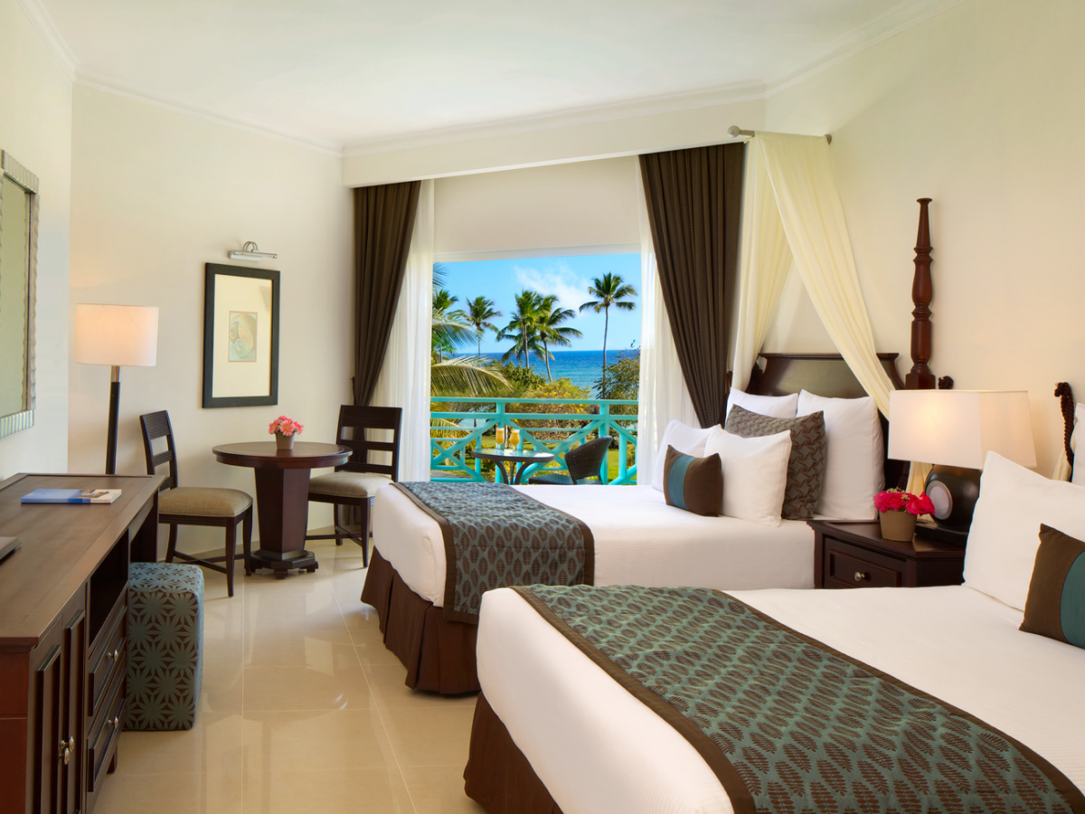Hilton La Romana Family Resort Premium Partial Ocean View Two Double Beds