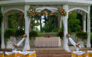 hilton resort spa rose hall gazebo wedding setup jpg