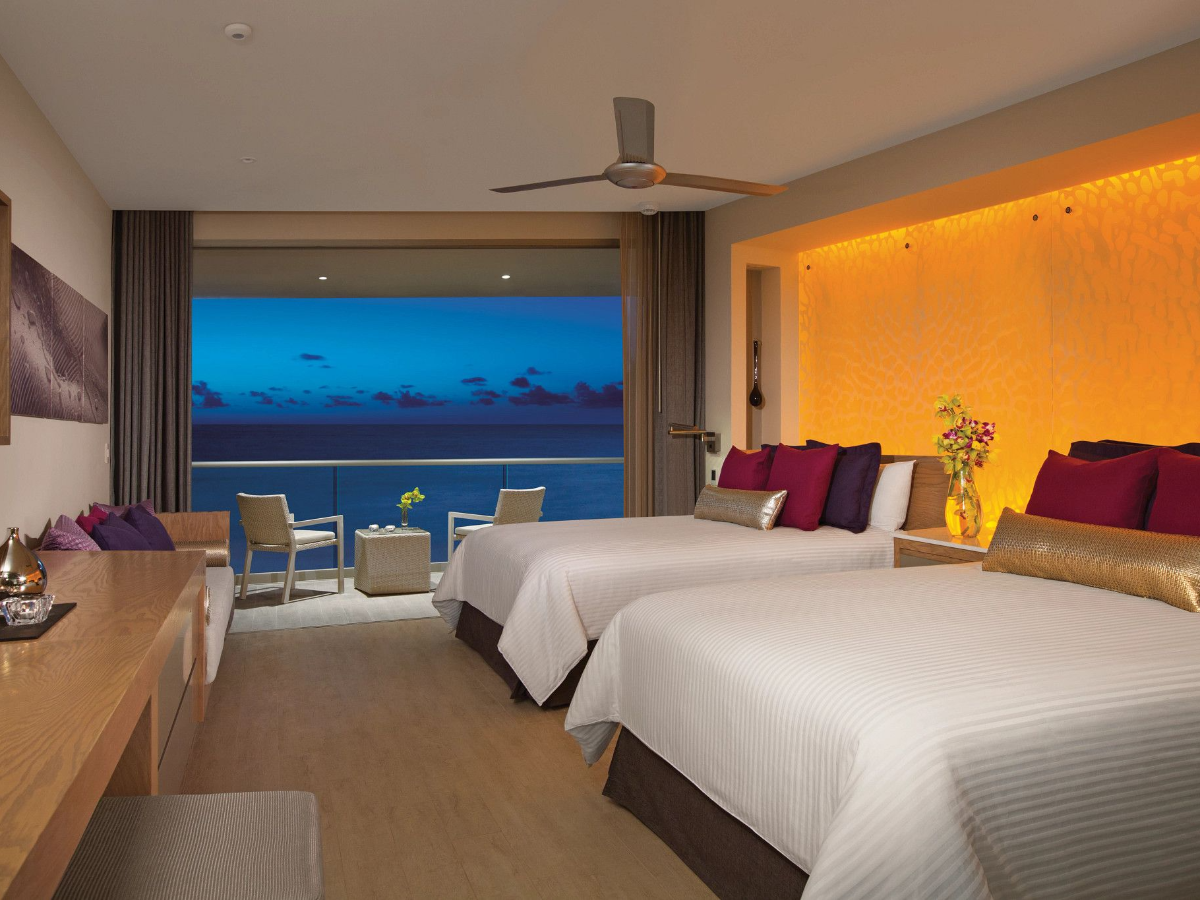 breathless riviera cancun xcelerate xhale ocean front junior suites double