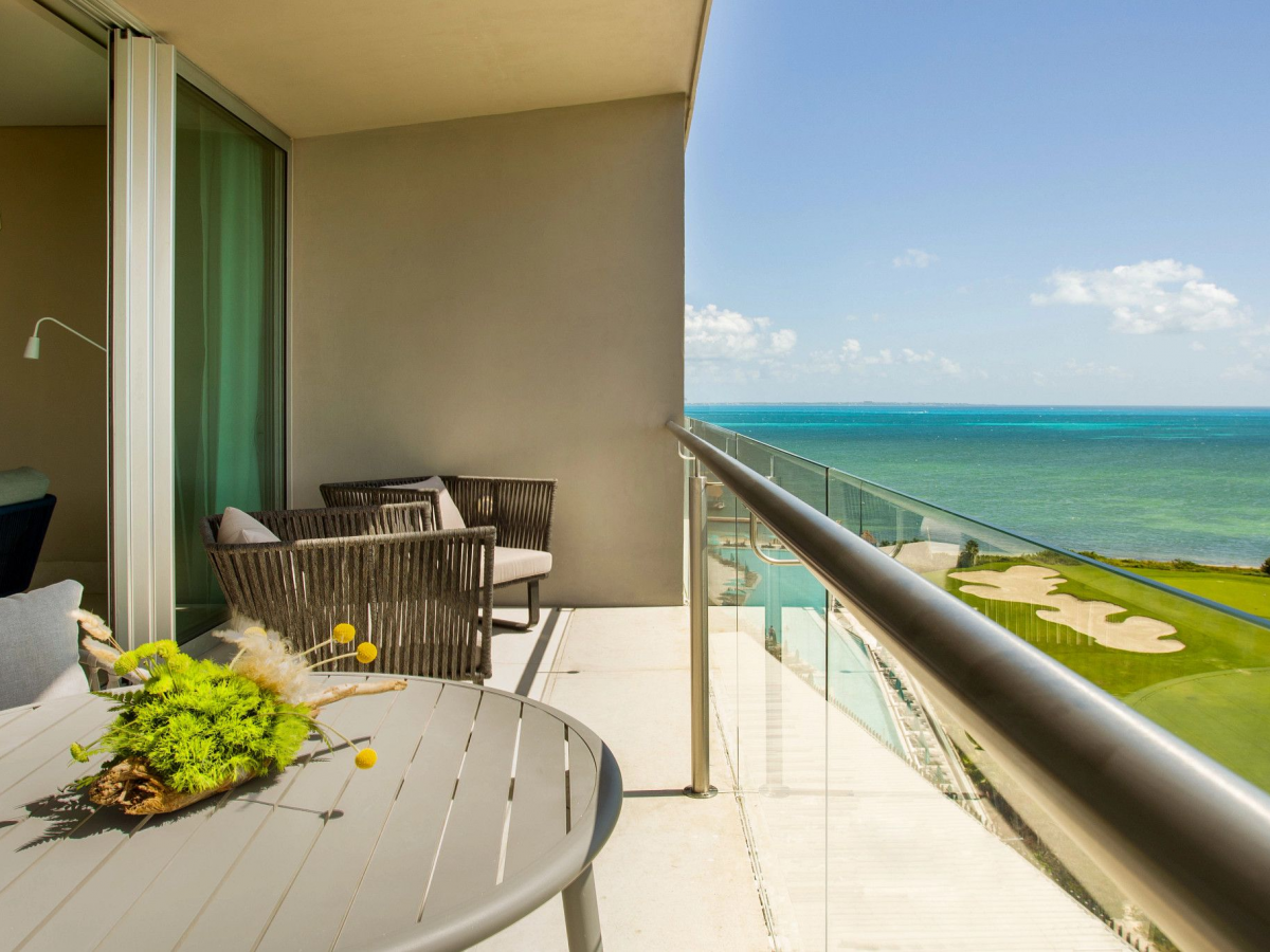 Dreams Vista Cancun Resort and Spa Preferred Club Corner Suite Ocean View