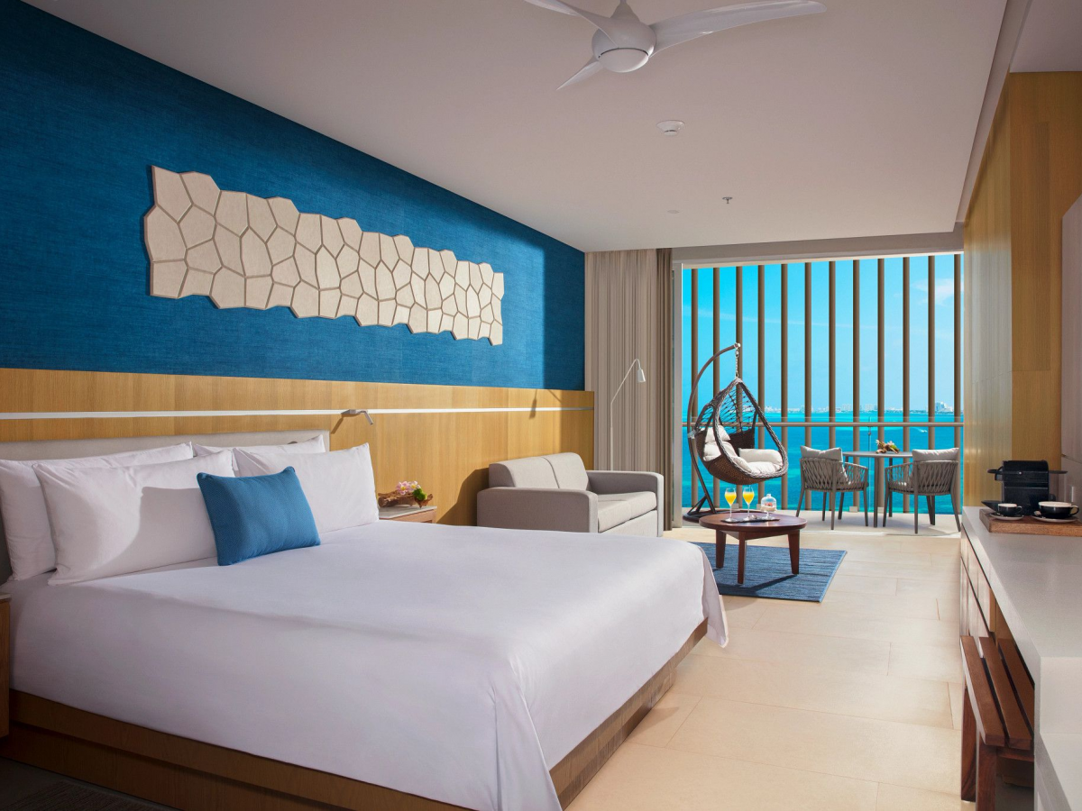 Dreams Vista Cancun Resort and Spa Preferred Club Honeymoon Suite Ocean View