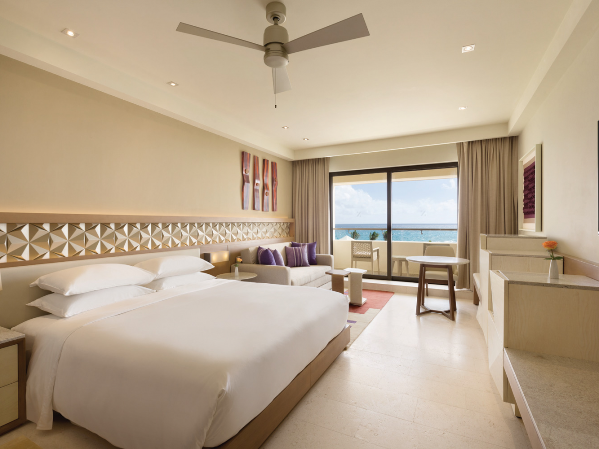 Hyatt Ziva Cancun Club Ocean Front King Room