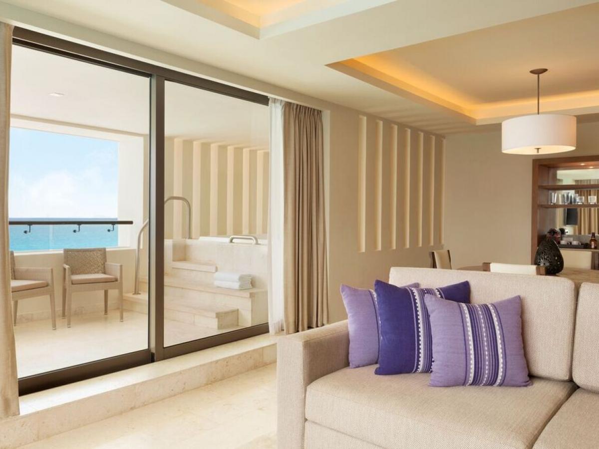 Hyatt Ziva Cancun Mexico - Ziva Club Two Bedroom Ocean Front Suite