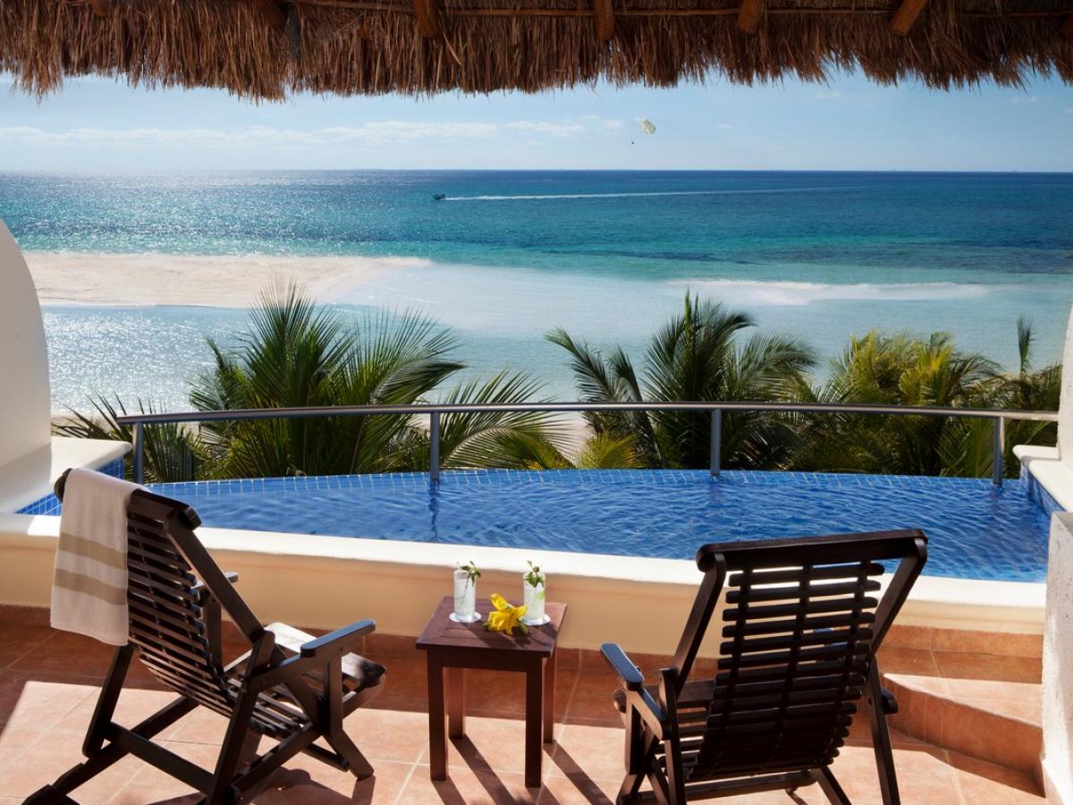 El Dorado Maroma Riviera Maya Mexico - Infinity Pool Jacuzzi Suite