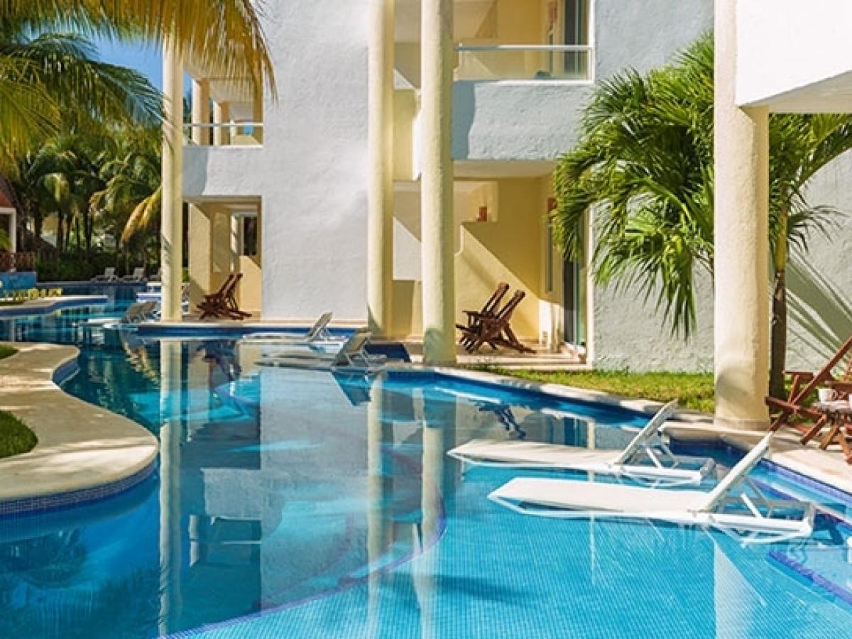 El Dorado Sensimar Riviera Maya Mexico - Swim Up Jacuzzi Junior Suite