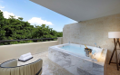 TRS Yucatan hotel junior suite jacuzzi terrace